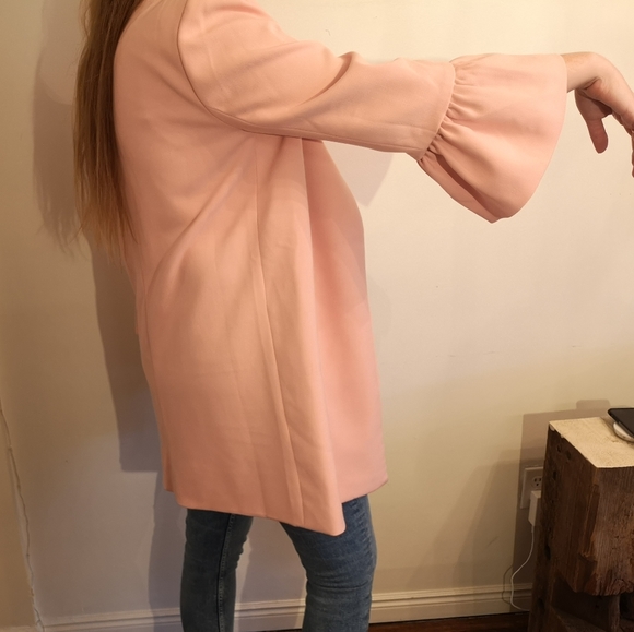 Midlength pink light fancy jacket - Picture 5 of 6